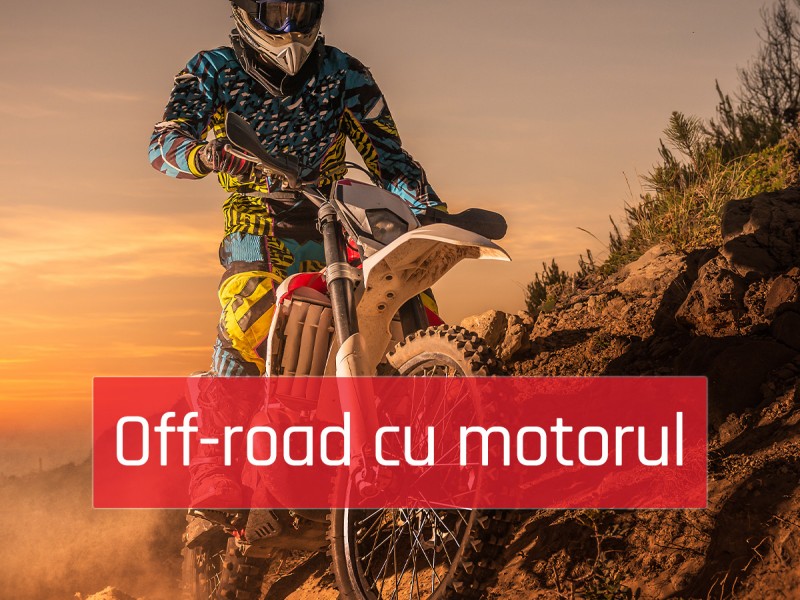 Experimenteaza adrenalina pe 2 roti intr-o aventura off-road in mijlocul naturii
