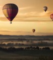 The sky is the limit in a hot air balloon