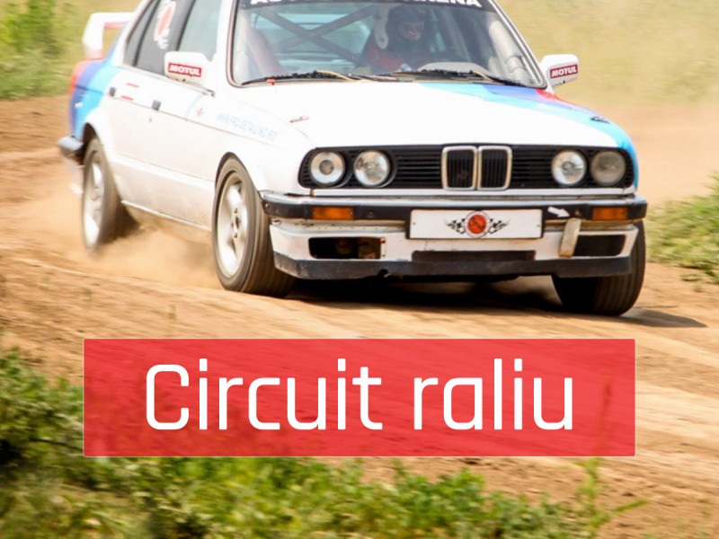 Masina de raliu - testeaza un BMW sau Golf GTI pe un circuit profesionist