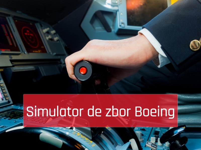 Simulator de zbor in Bucuresti - Fii pilot de avion pentru o ora, la mansa unui  B737-800 New Generation