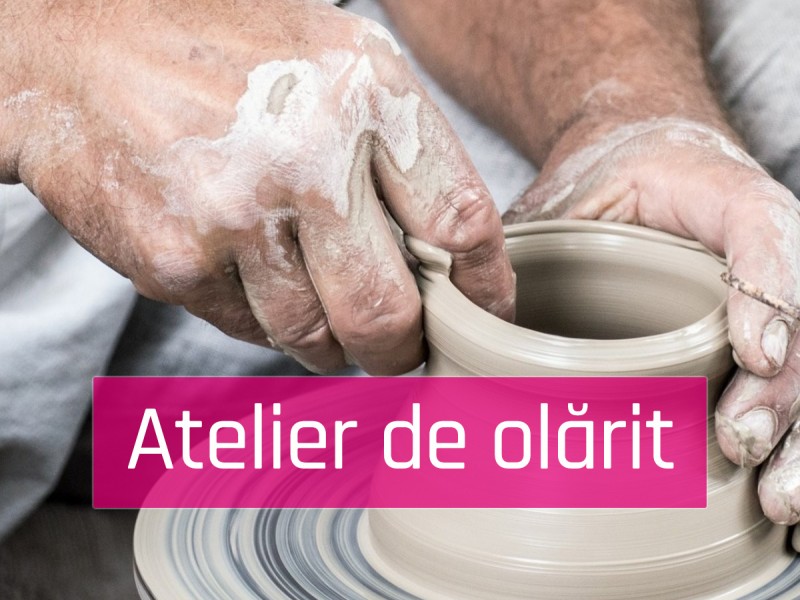 Experience connecting with clay - pottery workshop, in Bucharest