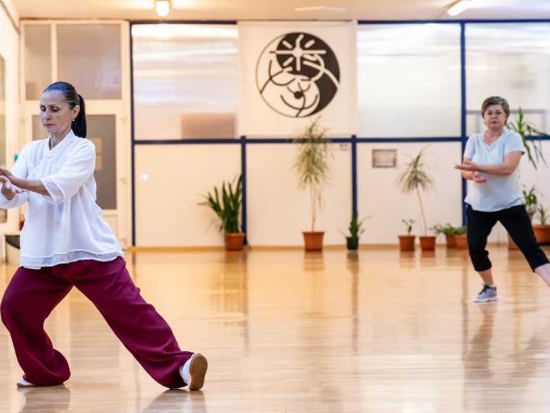 Training with Chinese techniques for body, soul and mind in Bucharest