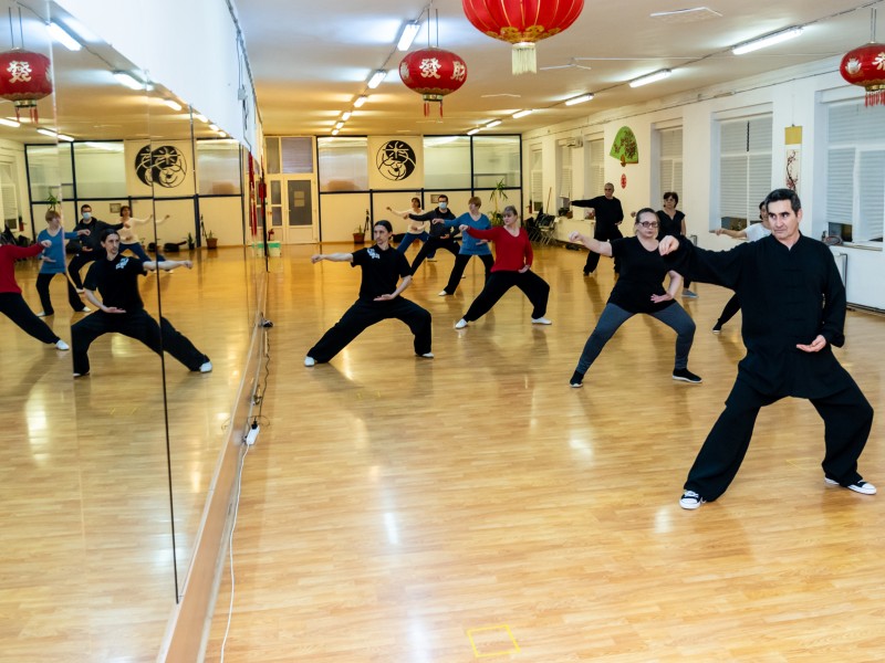 Training with Chinese techniques for body, soul and mind in Bucharest