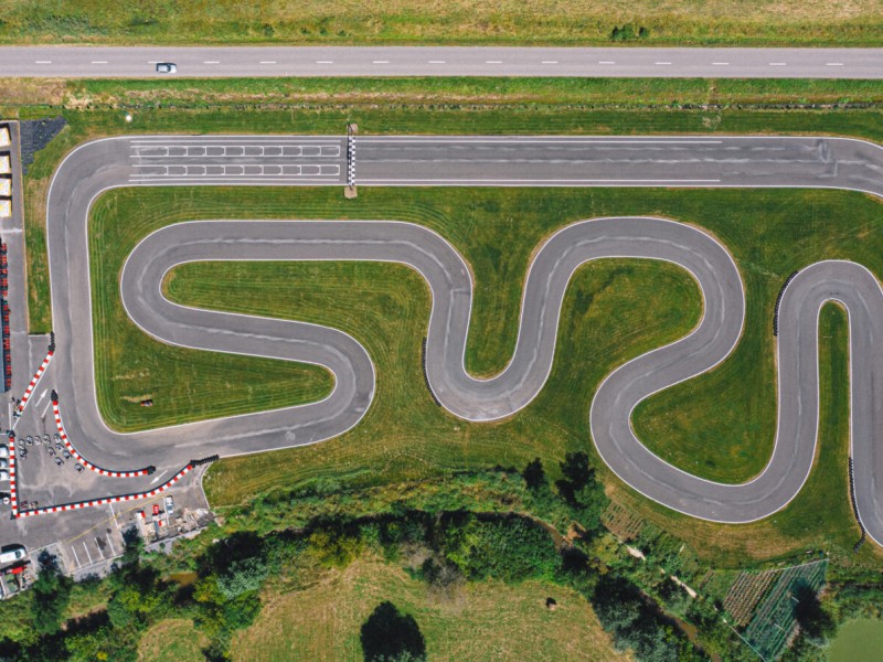 Outdoor karting for adults and children - Adrenaline at maximum heights