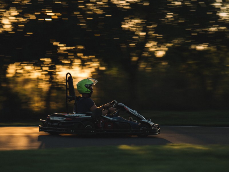 Outdoor karting for adults and children - Adrenaline at maximum heights