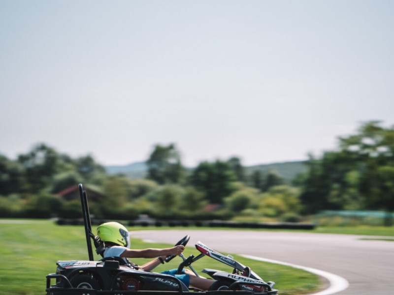 Outdoor karting for adults and children - Adrenaline at maximum heights