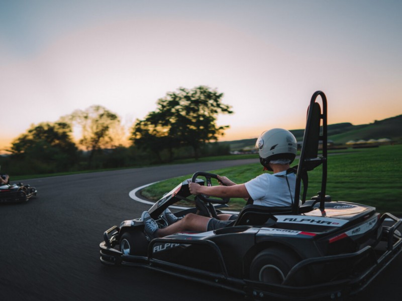 Outdoor karting for adults and children - Adrenaline at maximum heights