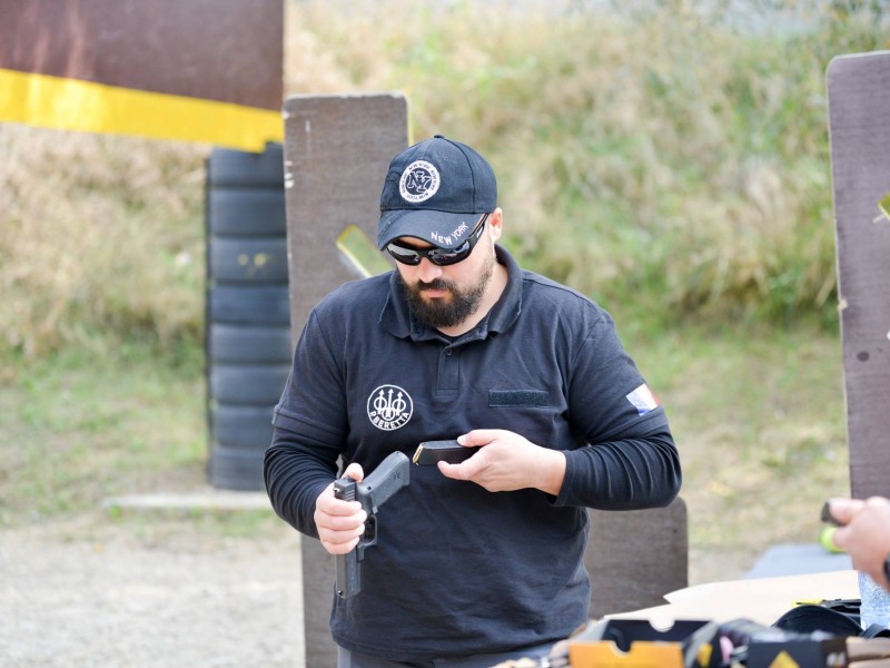 Experience the thrill of an action movie at the outdoor shooting range