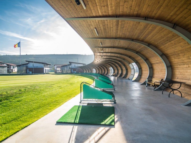 Combine sport with relaxation at the largest golf resort in Romania