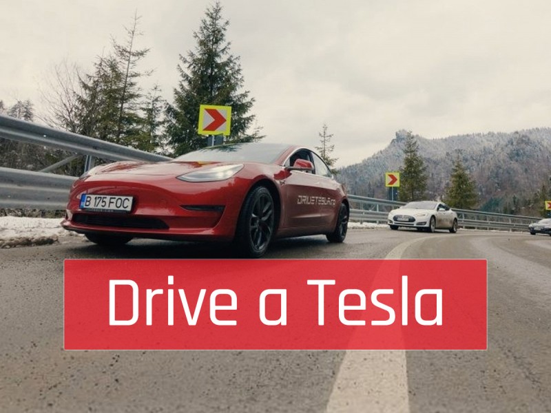 Pure adrenaline on a test drive with Tesla, the most desired car of the moment