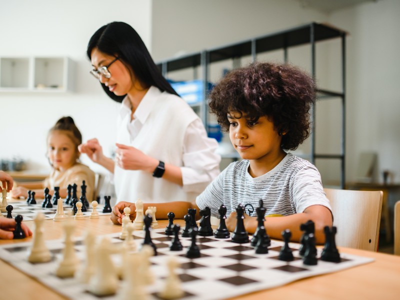 Personal development through chess lessons for children