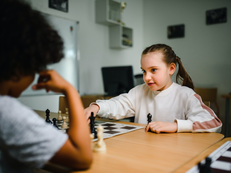 Personal development through chess lessons for children