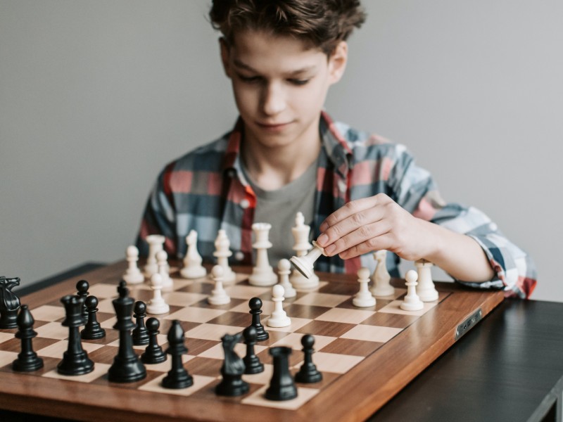 Personal development through chess lessons for children