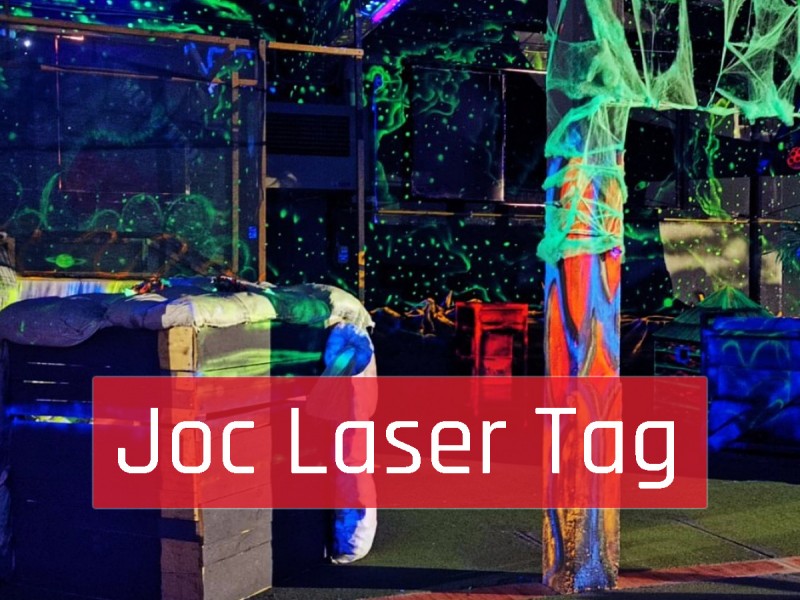 Evadeaza din realitate impreuna cu gasca ta - Laser Tag indoor in Cluj