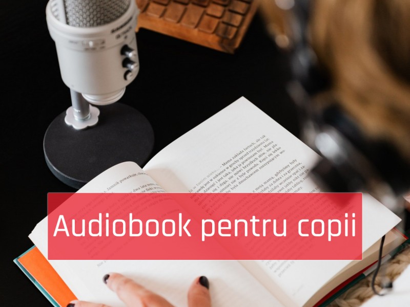 Turn the story in the book into an audiobook for your child