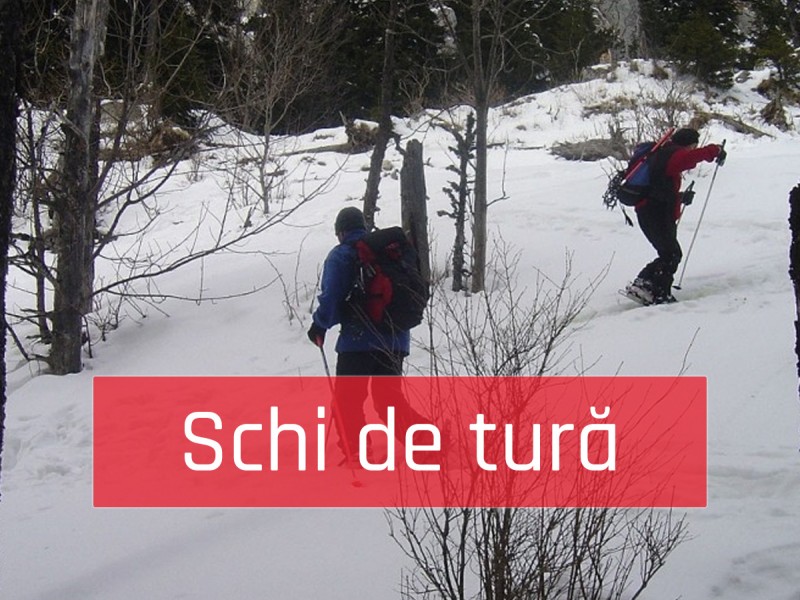 Ski touring in Poiana Brasov - Postavaru Massif, for 2 people