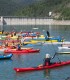 Vasleste pe Lacul Bicaz intr-o tura de caiac sau canoe