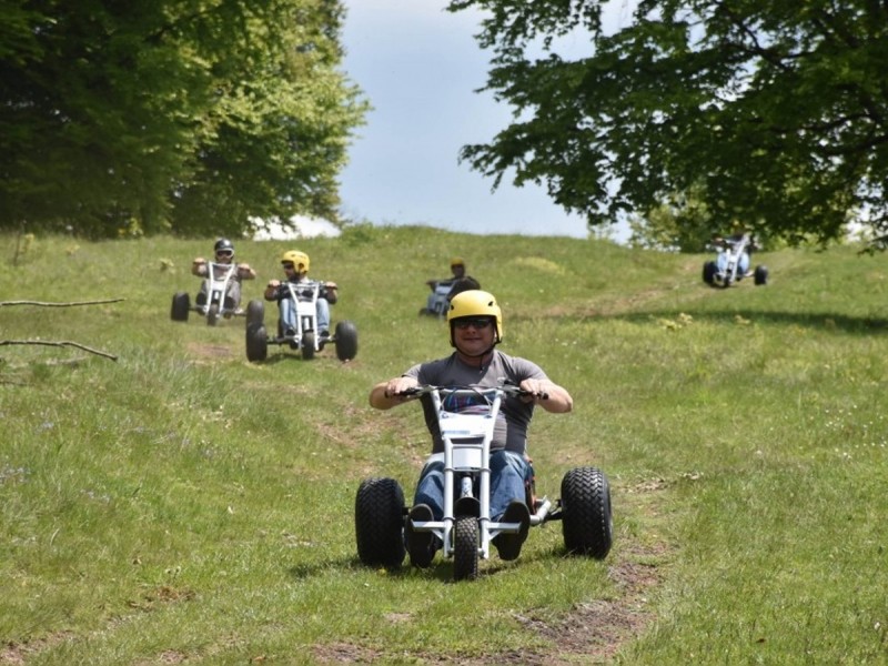 Adventure for groups with Mountain Carts at Lake St. Anna