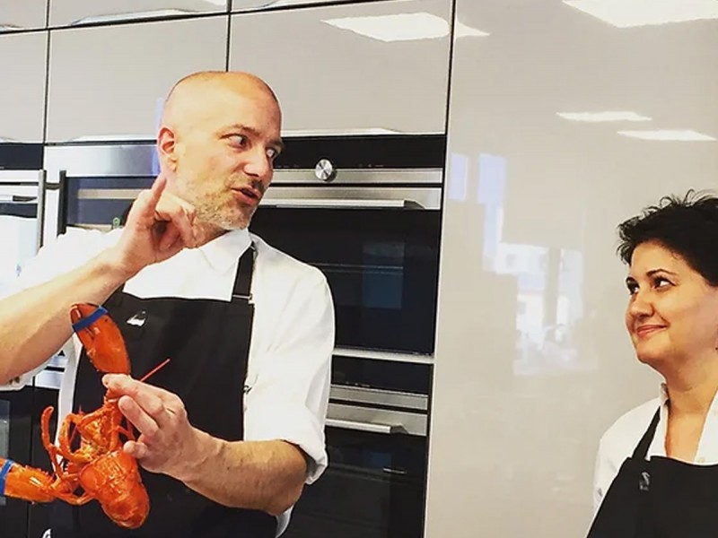 Cooking class with Chef Daniel Wendorf - prepare a 3-course menu