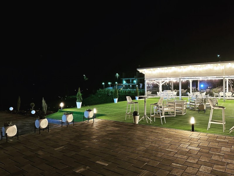 Luxury penthouse and buoyancy boat ride on Lake Colibita