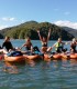 Stand up paddle on Lake Paltinu - admire the mountains and Doftanei Valley