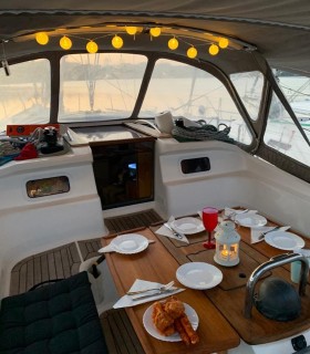 Rent an Elan 434 sailboat for a fun day at sea