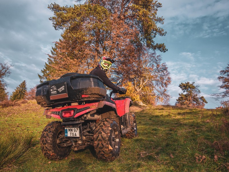 ATV initiation tour at Stur Waterfall in Baia Mare