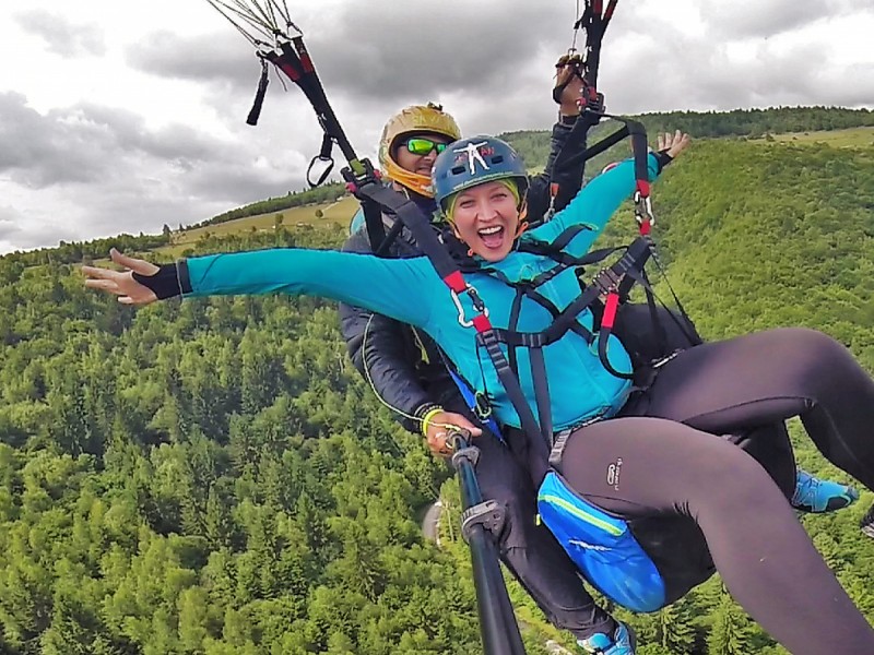 The sky is the limit - Paragliding initiation course in Hunedoara