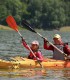 Vasleste pe Lacul Bicaz intr-o tura de caiac sau canoe