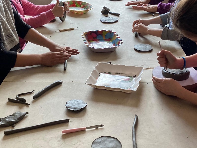 Learn Romanian traditions and crafts at an art center in Buzau