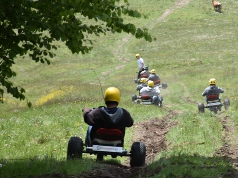 Adventure for groups with Mountain Carts at Lake St. Anna