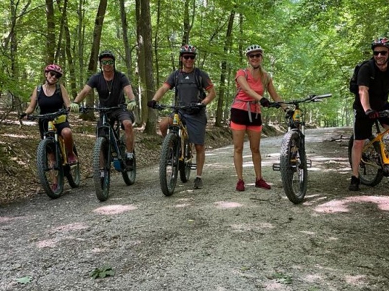 Guided E Bike tour in the village of Viscri or Poiana Brasov