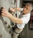 Climbing initiation for father and son in Bucharest