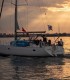 Romantic sunset sailboat ride on the Black Sea