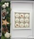 Cadou personalizat - cutie de 9 macarons cu aranjament floral