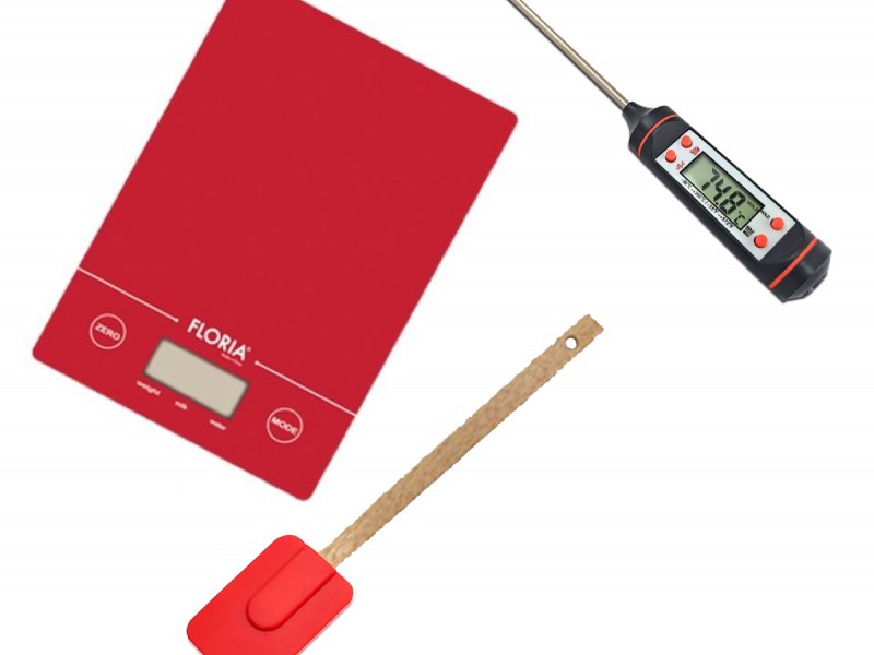 Complete kit for making chocolate at home