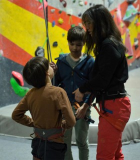 Climbing initiation for adults and children in Cluj