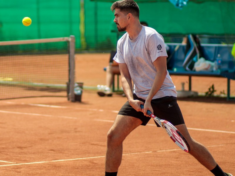 Play tennis on a modern court in Timisoara