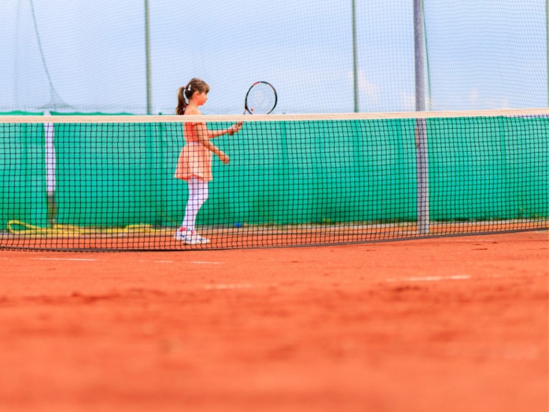 Play tennis on a modern court in Timisoara