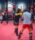 Kickboxing training with Catalin Morosanu in Bucharest