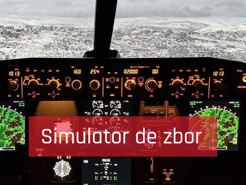 Enjoy a flight experience with an Airbus A320 simulator