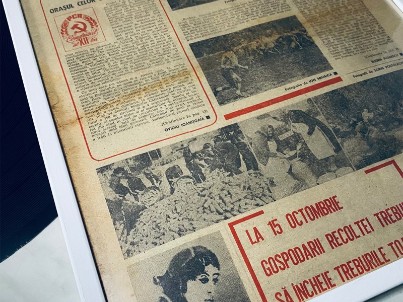 Ziar sau revista originala din ziua nasterii sau din orice zi importanta