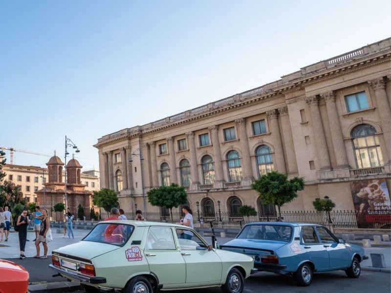 Drive a Dacia 1300 like an 80s rockstar - historical tour in Bucharest