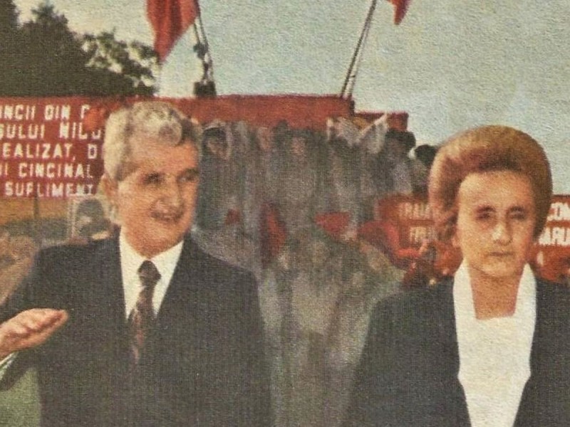 Ultima zi din viata lui Nicolae Ceausescu - tur cu o Dacia clasica
