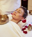 Yoga and couple massage - an experience of relaxation