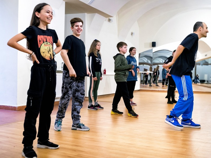 Street dance courses for children, in Cluj
