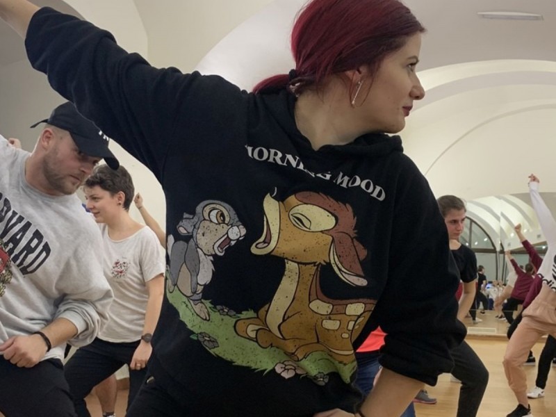 Hip hop, house or commercial dance classes for adults in Cluj