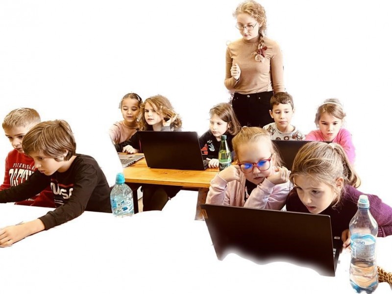 3-day programming camp for children in Bucharest