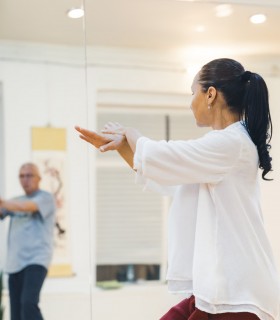 Training with Chinese techniques for body, soul and mind in Bucharest