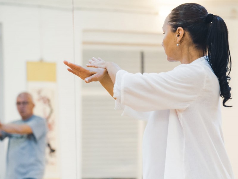 Training with Chinese techniques for body, soul and mind in Bucharest